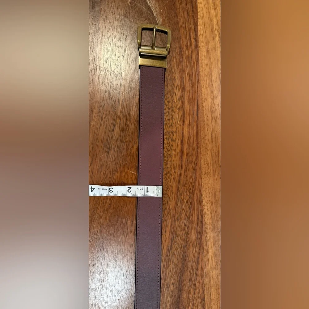Polo Ralph Lauren Men's Reversible Leather Belt - Picture 3 of 5
